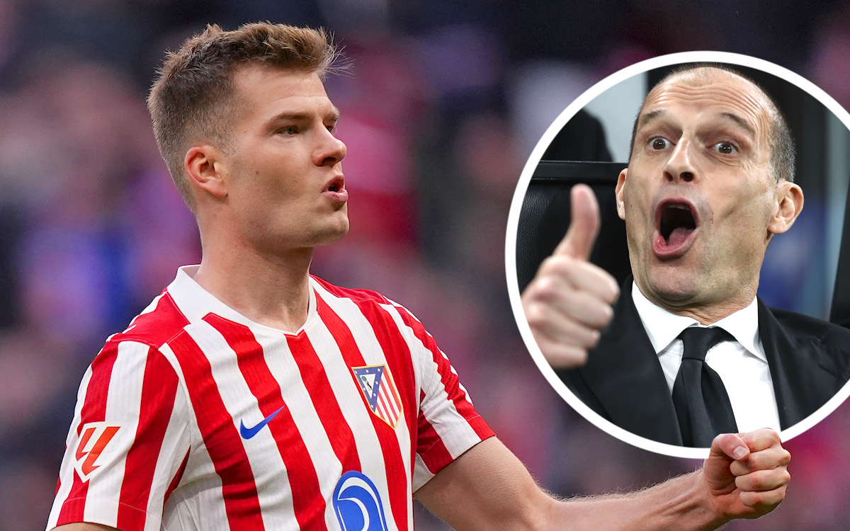 Tuttosport: Unhappy Atletico Madrid man what Allegri wants with 25m sale possible