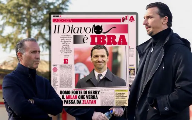 cardinale ibrahimovic milanello