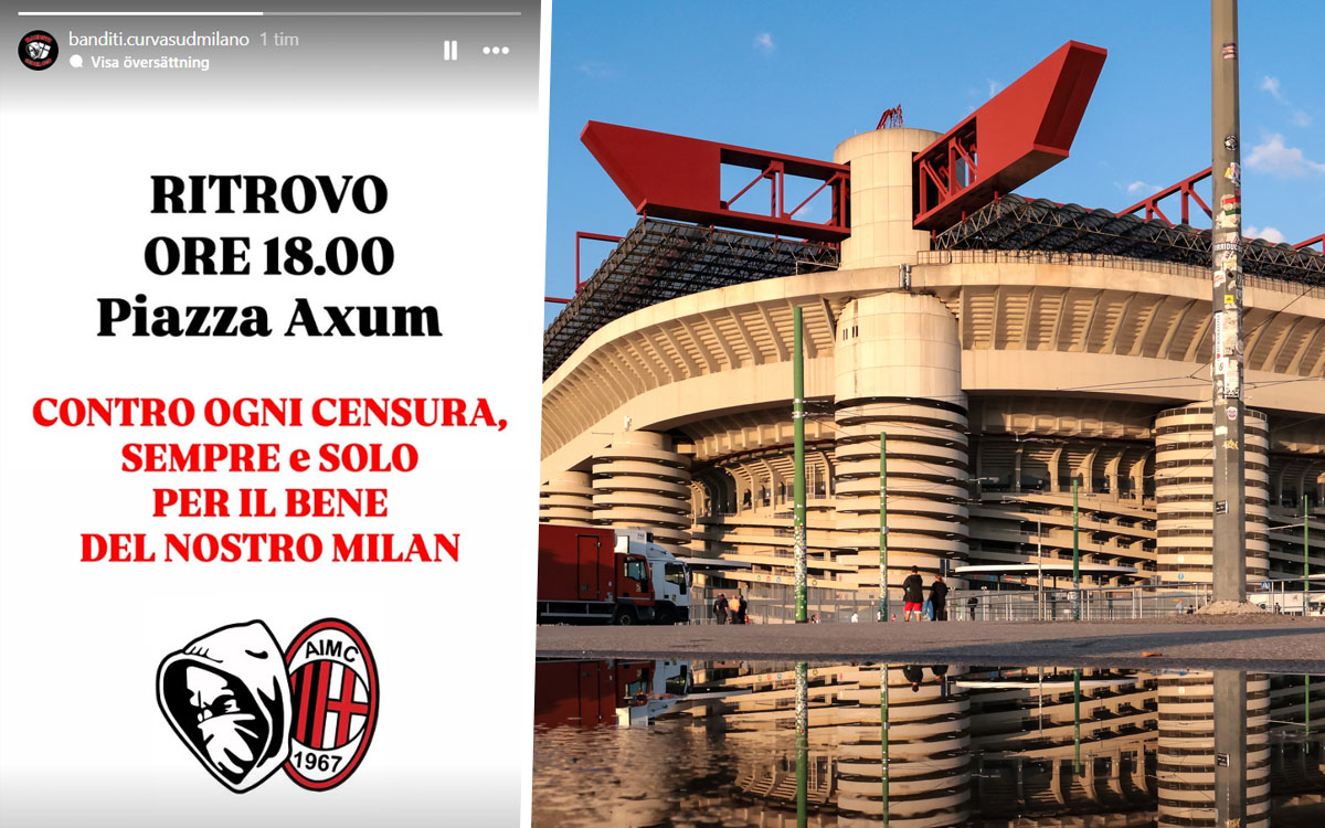 Protests expected from Curva Sud ahead of Milan-Atalanta: "Against all censorship"
