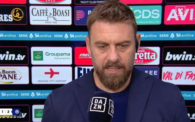daniele de rossi press conference