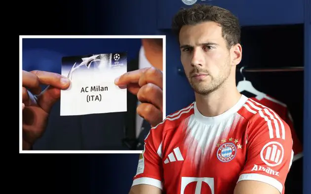 Leon Goretka of FC Bayern München
