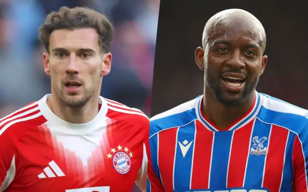 Leon Goretzka of FC Bayern München mateta crystal palace