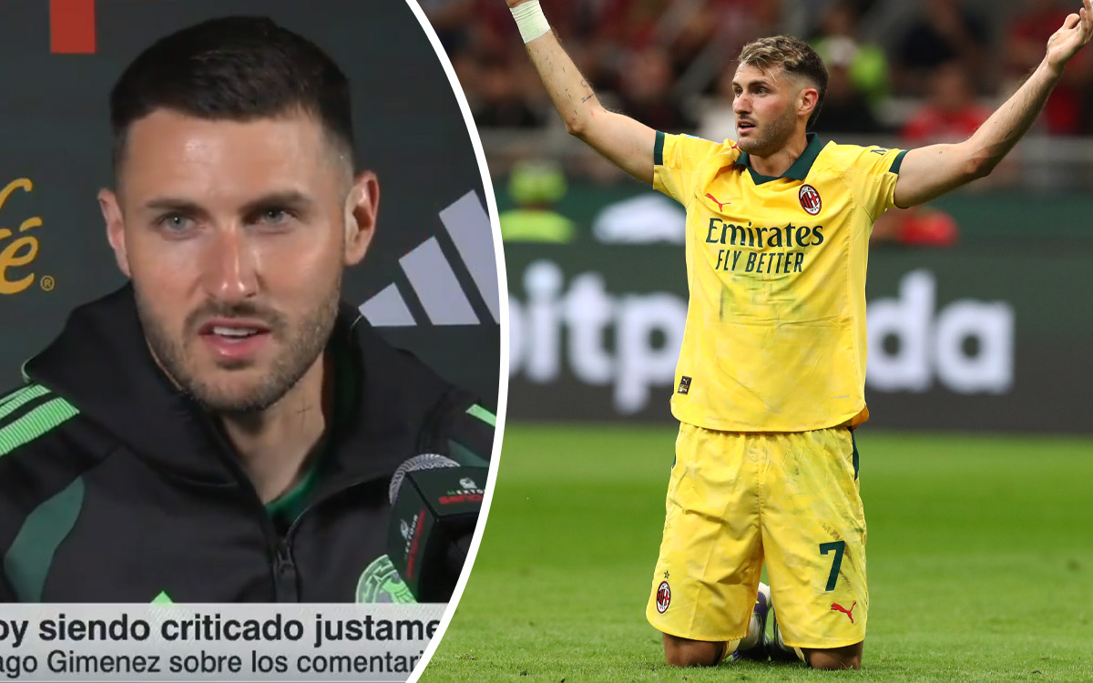 Gimenez discusses poor season with Milan: "I have been rightly criticised"
