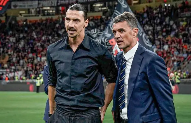 Ibrahimovic and Maldini