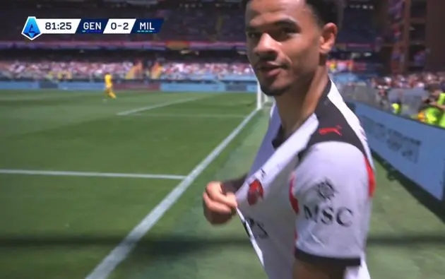 athekame goal genoa