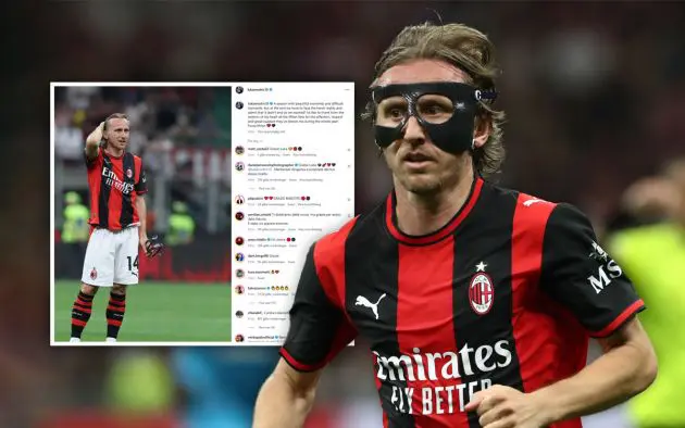 Modric thanks Milan fans in potential farewell message: 