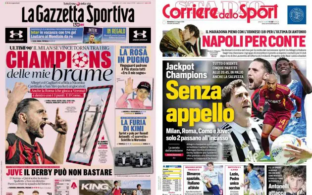 Papers Italy May 24 2026