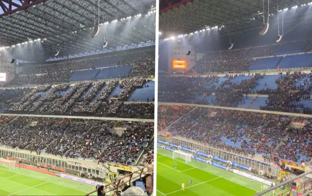 ac milan protests atalanta