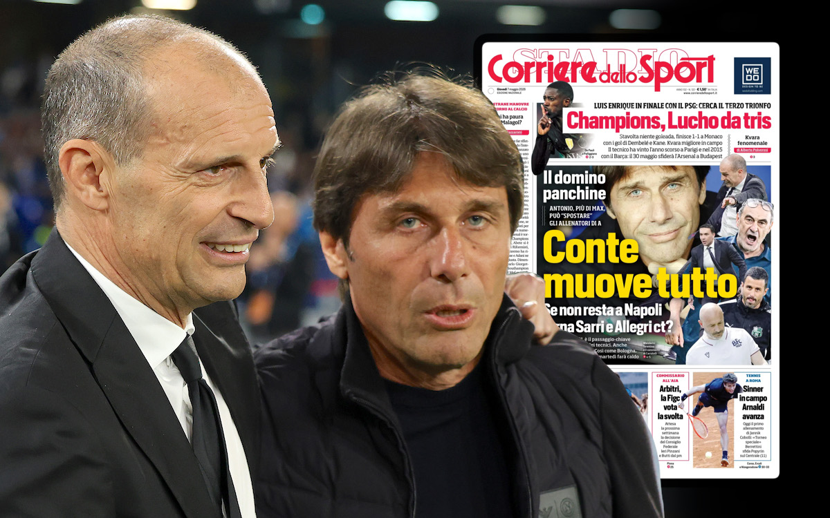 CorSport: Allegri, Sarri, Italiano and more - how Conte could spark a coaching carousel