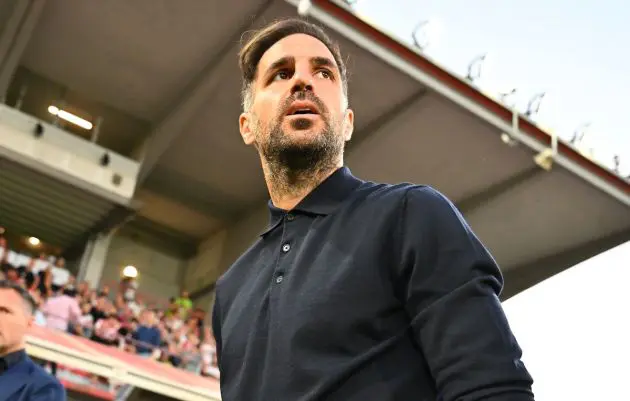 Cesc Fabregas coach of Como 1907