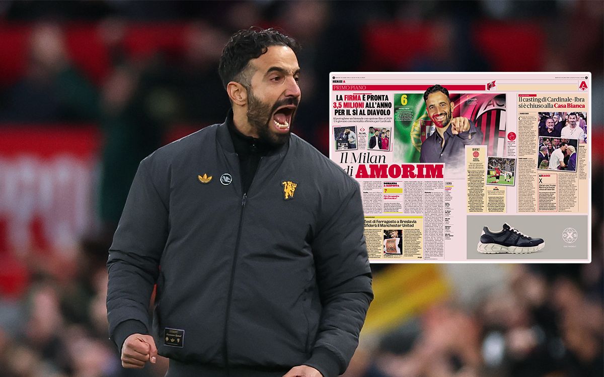 Ruben Amorim to Milan is officially the weirdest timeline