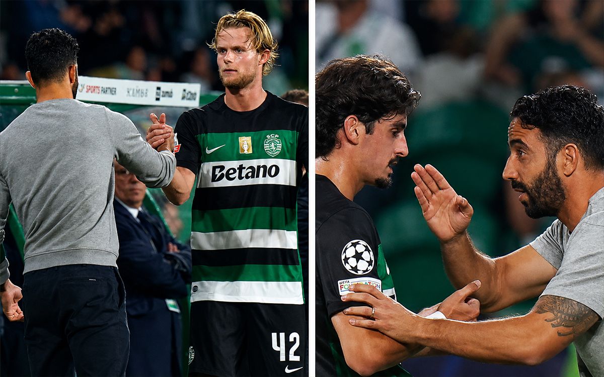 “Like playing PlayStation” – What Milan targets Trincao and Hjulmand said about Amorim