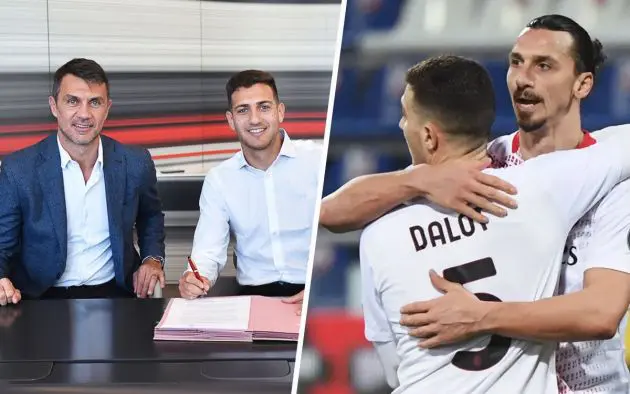 Dalot Maldini Ibrahimovic
