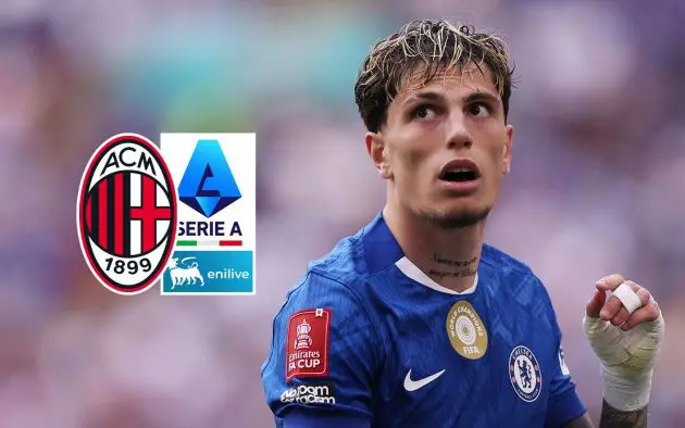 Garnacho Milan Serie A