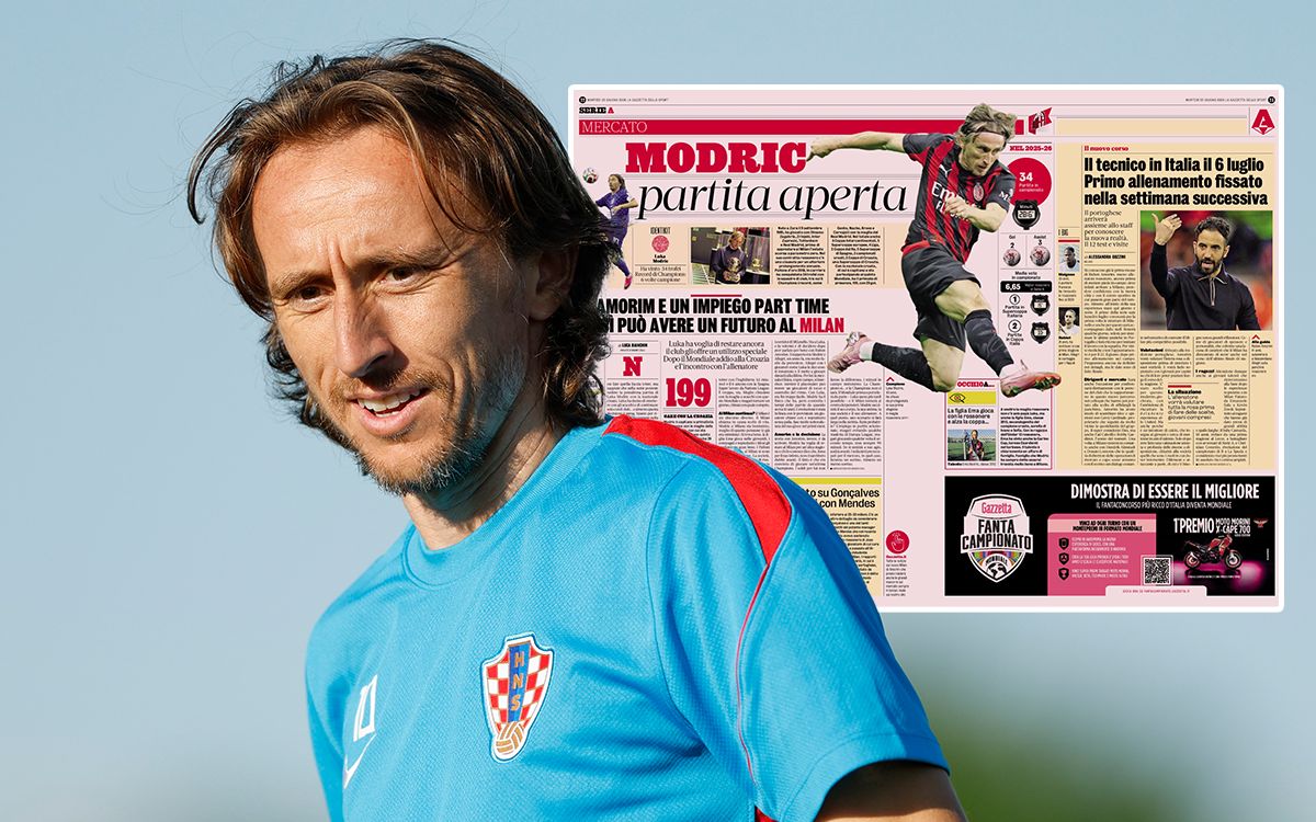 AC Milan Eyeing Modric's Continued Presence