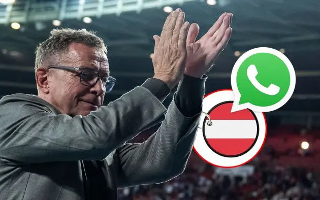 Rangnick Whatsapp Key Chain