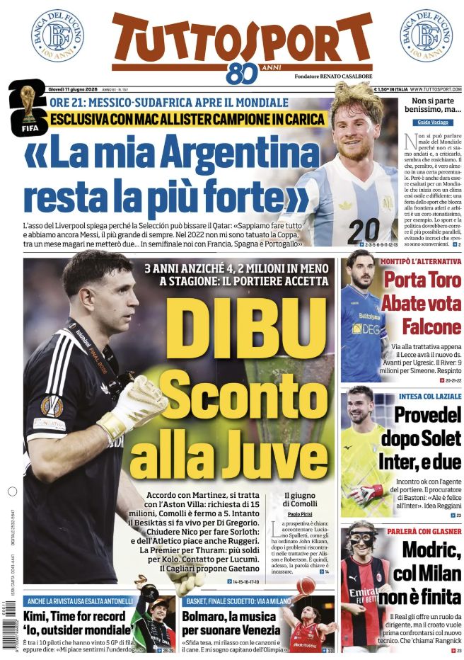Tuttosport Modric