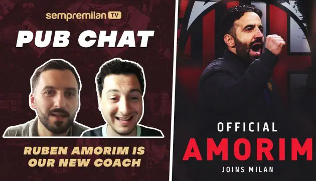 Amorim arrives pub chat