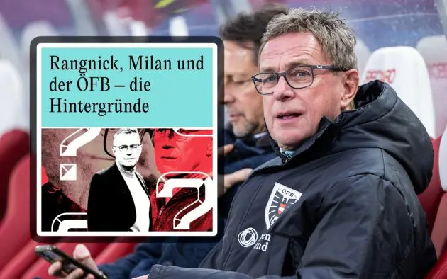 Ralf Rangnick, head coach of Austria