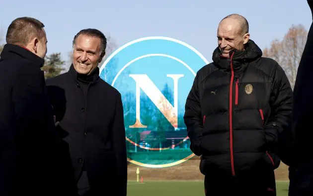 Cardinale, Allegri and Napoli