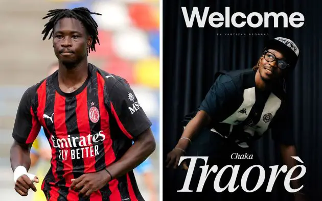 Chaka Traore Partizan
