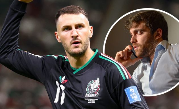 Santiago Gimenez #11 of Mexico