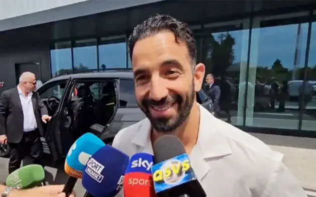 Amorim first interview