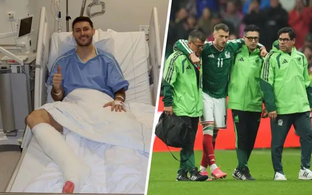 Gimenez injury Mexico