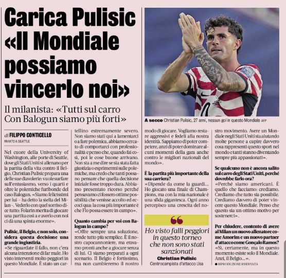 Pulisic GdS July 6