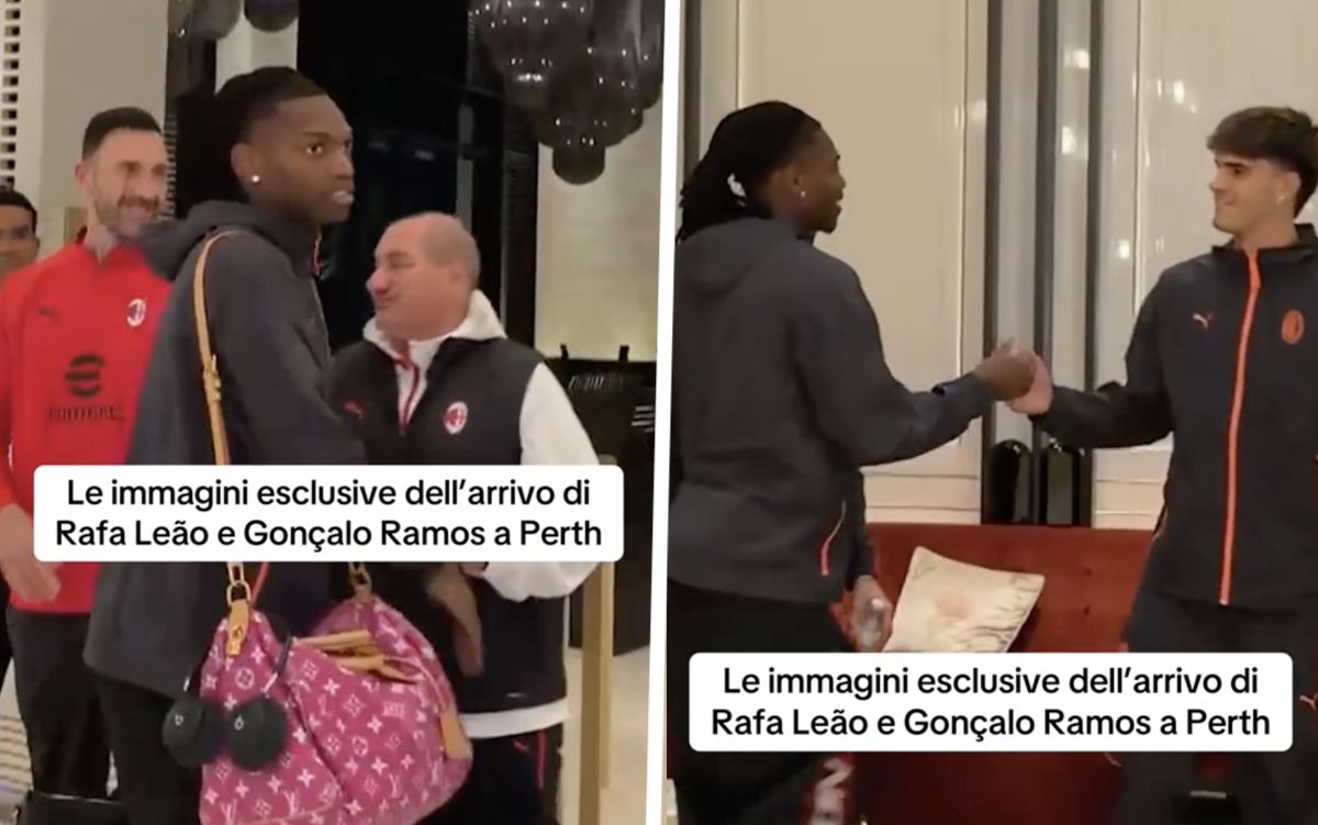Leao Warmly Welcomed By Team