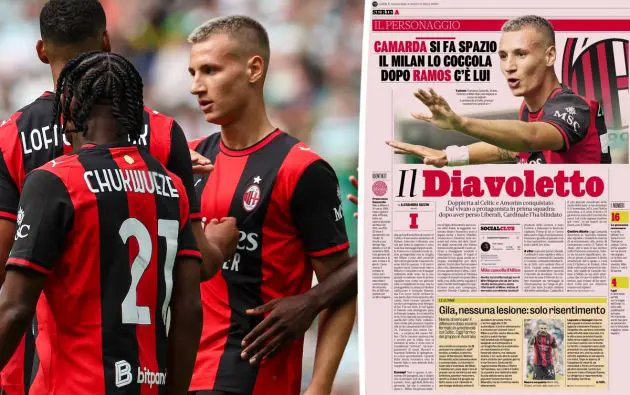 Francesco Camarda of AC Milan
