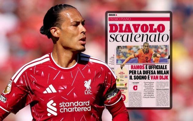 Virgil van Dijk of Liverpool