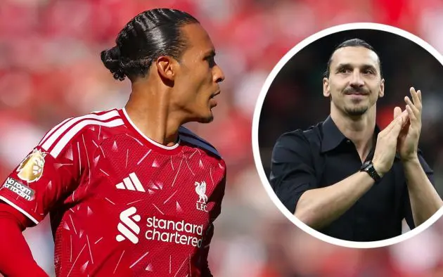 Virgil van Dijk of Liverpool ibrahimovic