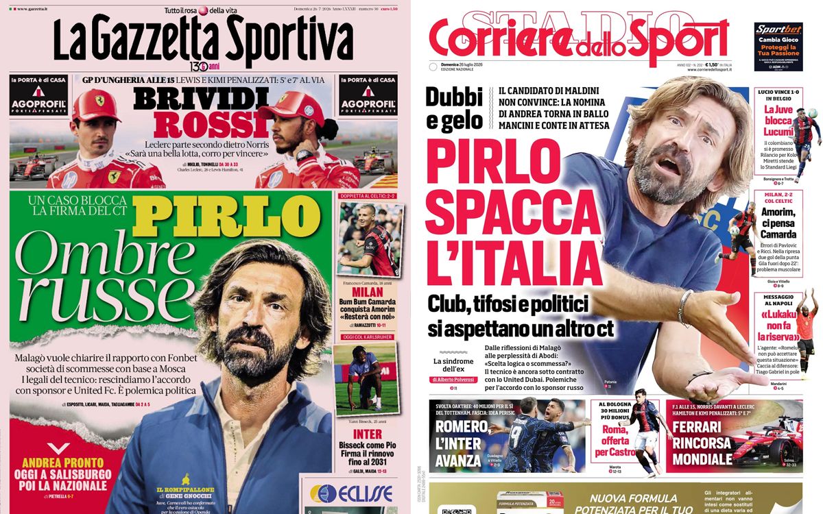 Papers Italy July 26 2026