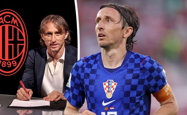 Luka Modric #10 of Croatia