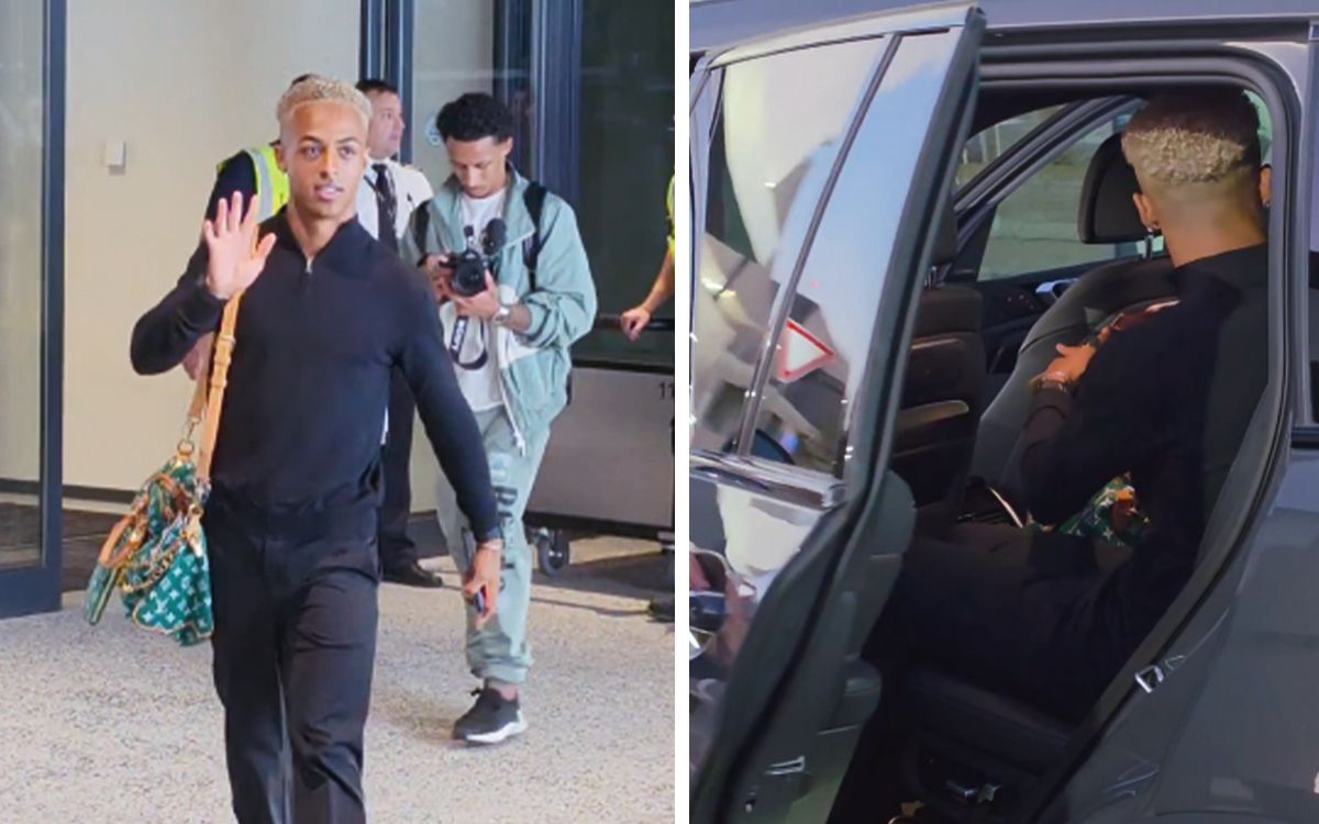 Hutchinson arrives