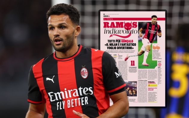 Goncalo Ramos of AC Milan