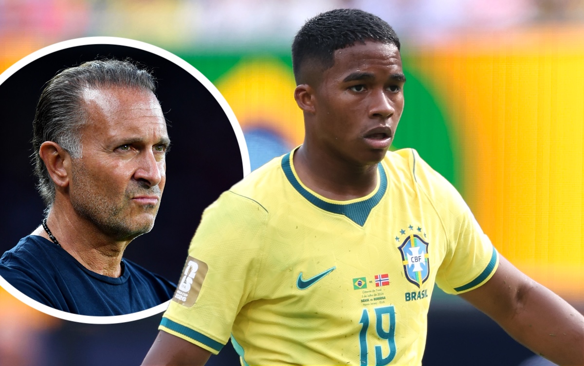 Endrick #19 of Brazil