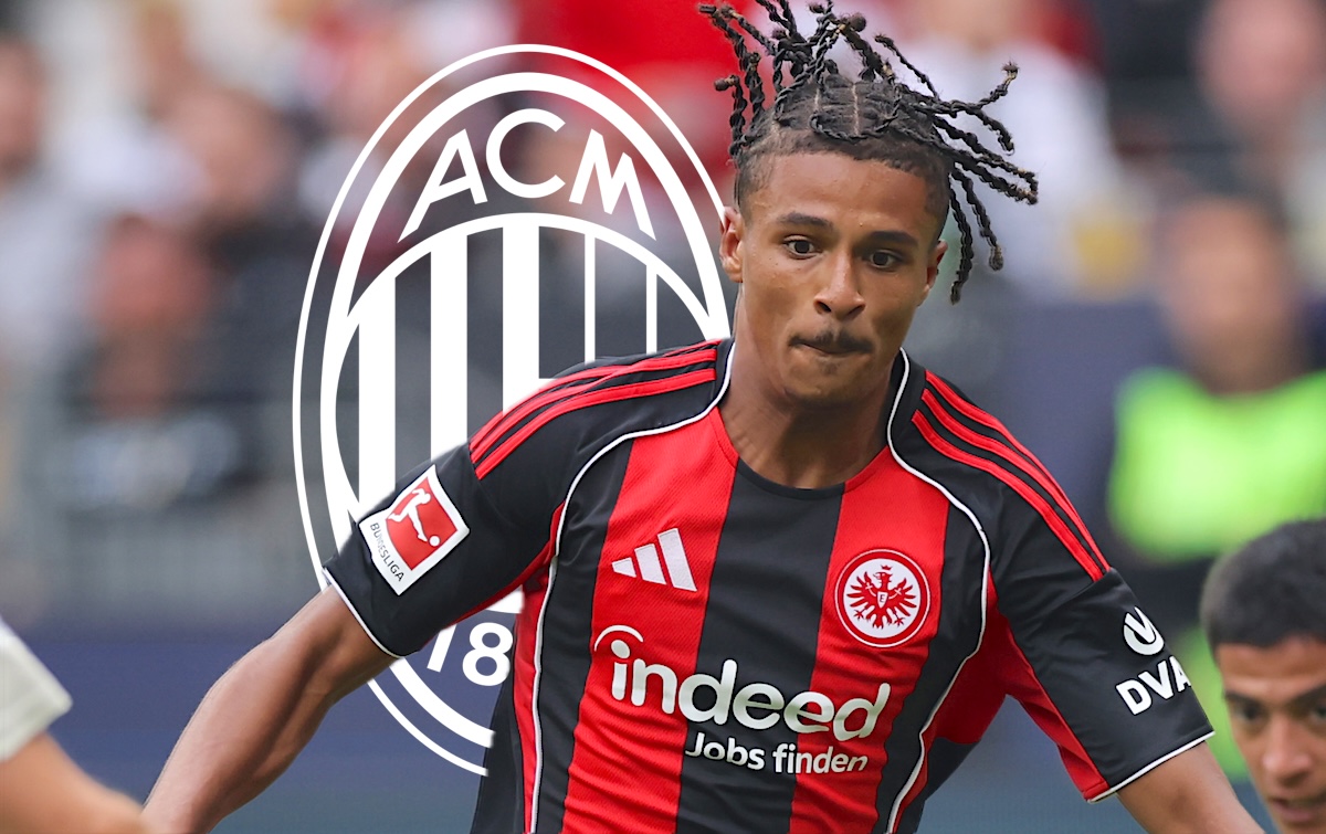 Jean-Matteo Bahoya of Eintracht Frankfurt
