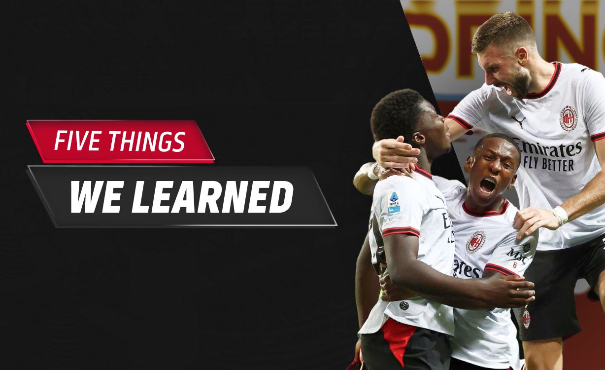 five things we learned torino 1-2 ac milan