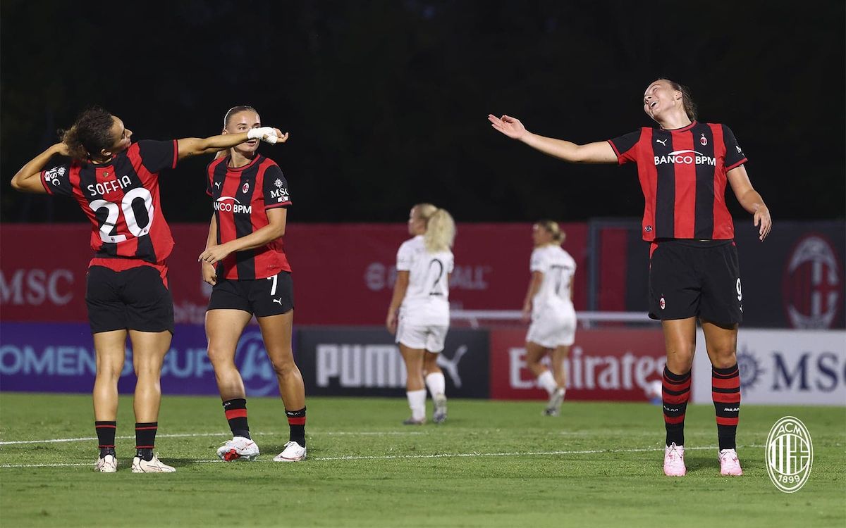 ac milan women como