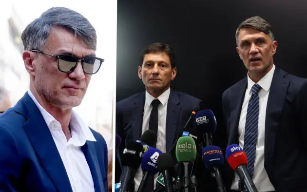 Maldini and Leonardo FIGC