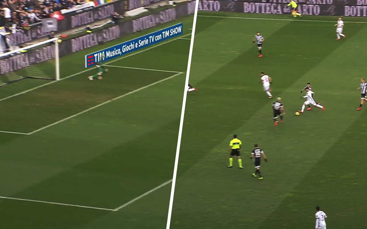 Suso goal Udinese