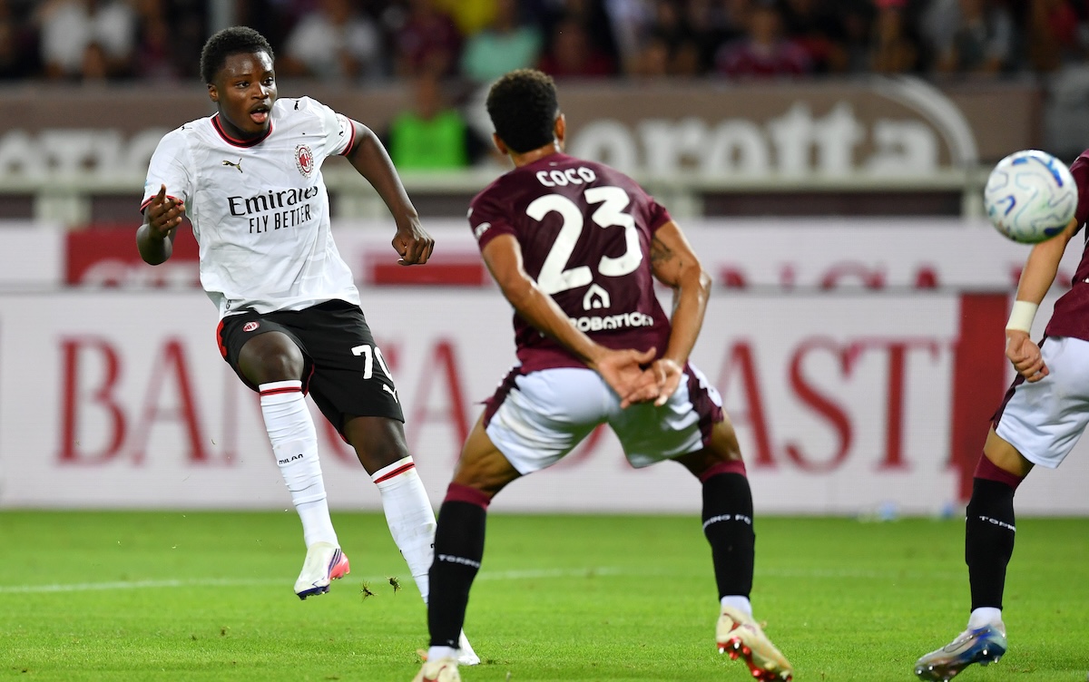 Alphadjo Cisse of AC Milan