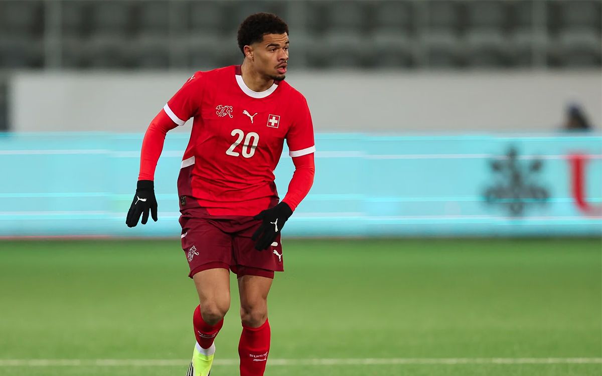 Watch: Milan youngster Athekame bags two assists in senior debut for Switzerland
