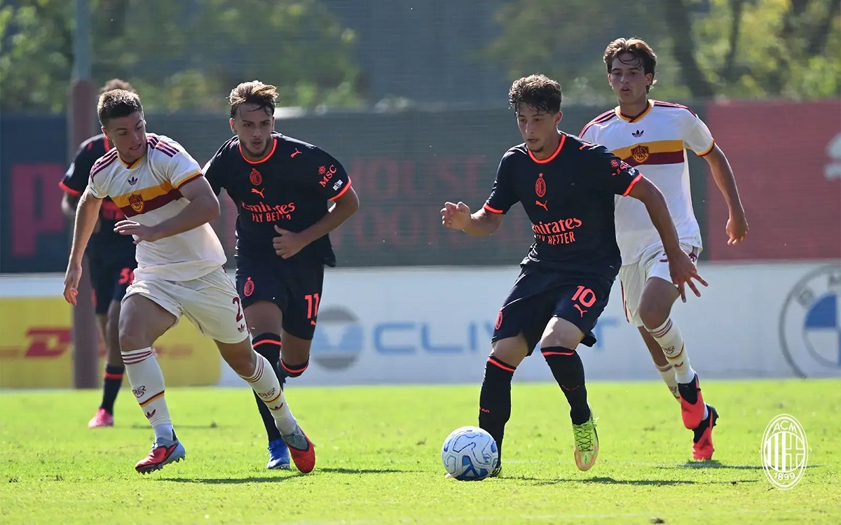 Milan Primavera 0-1 Roma: Second consecutive defeat after two red cards