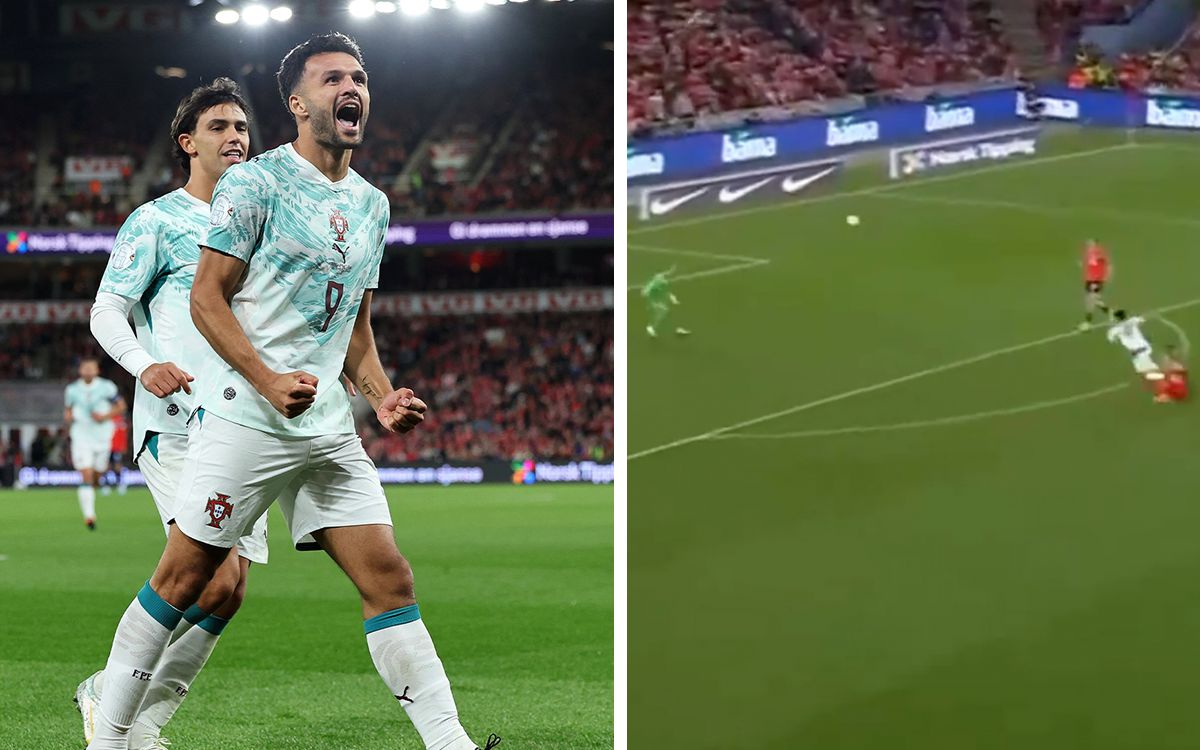 Ramos goal Portugal Norway