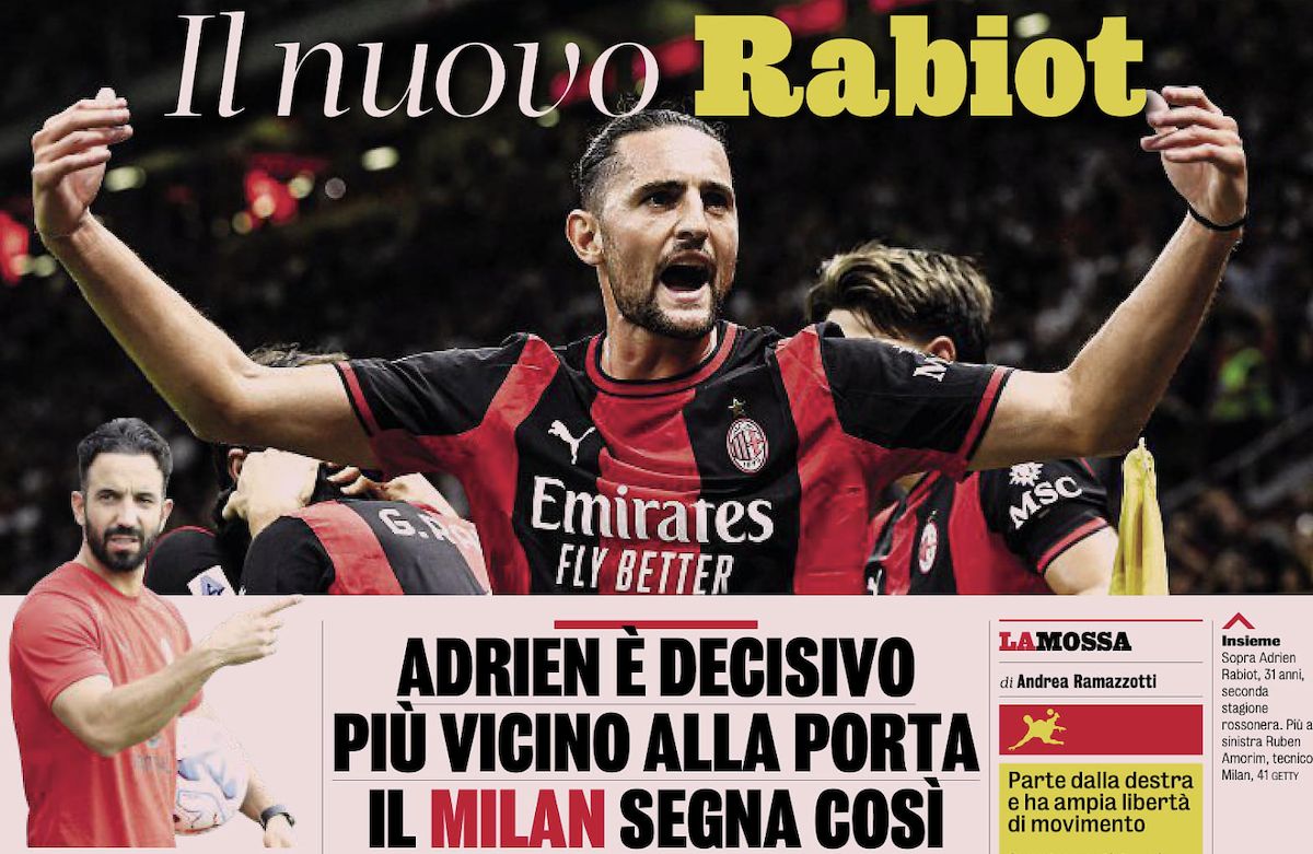 new rabiot gazzetta