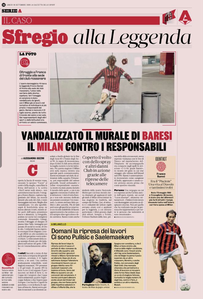 GdS Baresi September 28