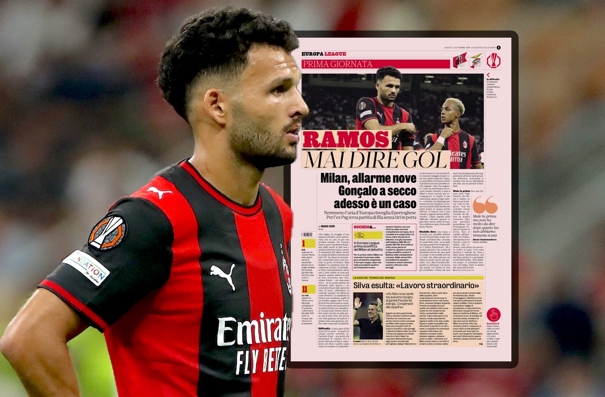 Ramos’ poor form raises alarm for Milan’s costly No.9